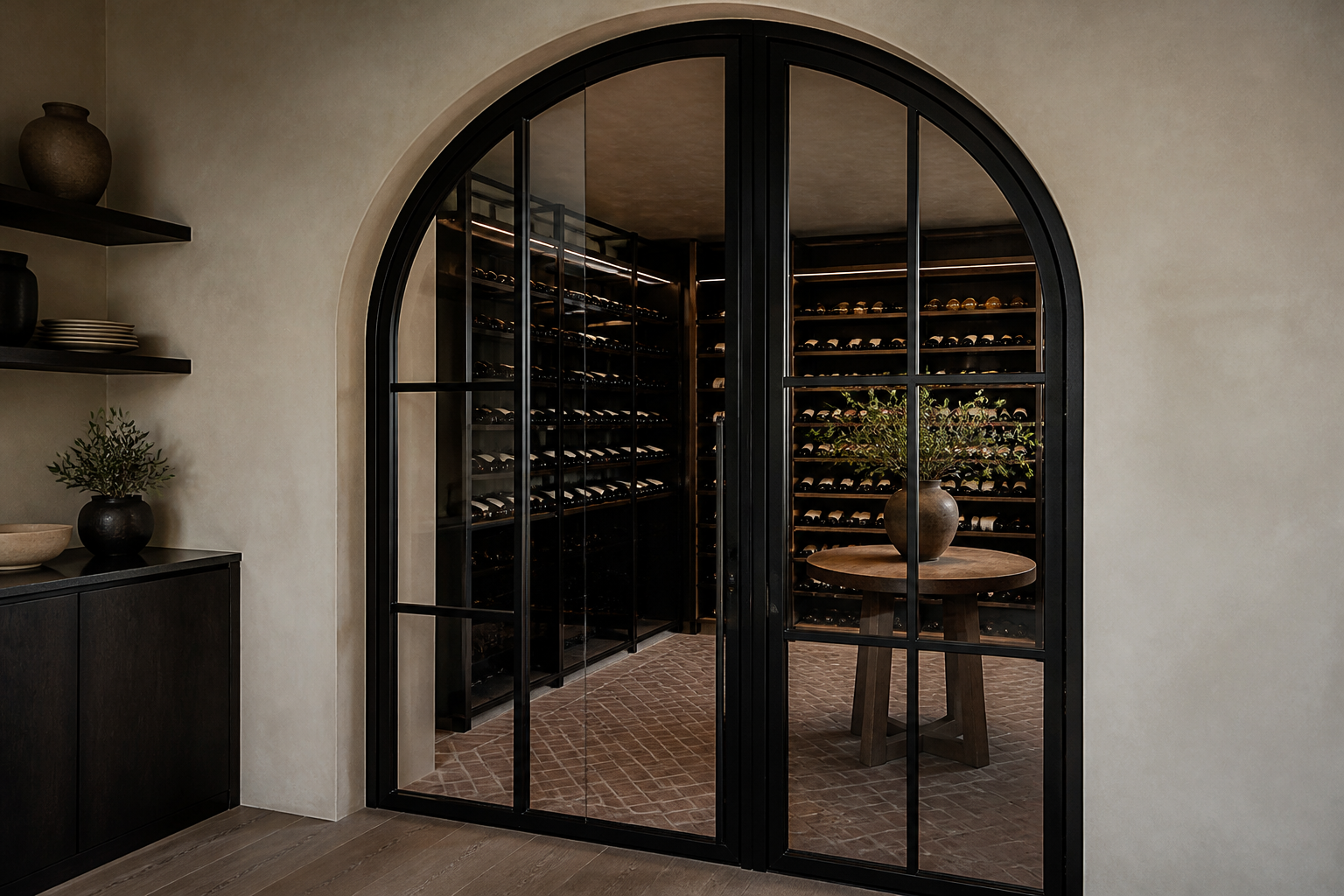 VLX 100 Arched / Custom Door in Dallas, TX | Meridian Windows and Doors Dallas - detail 3