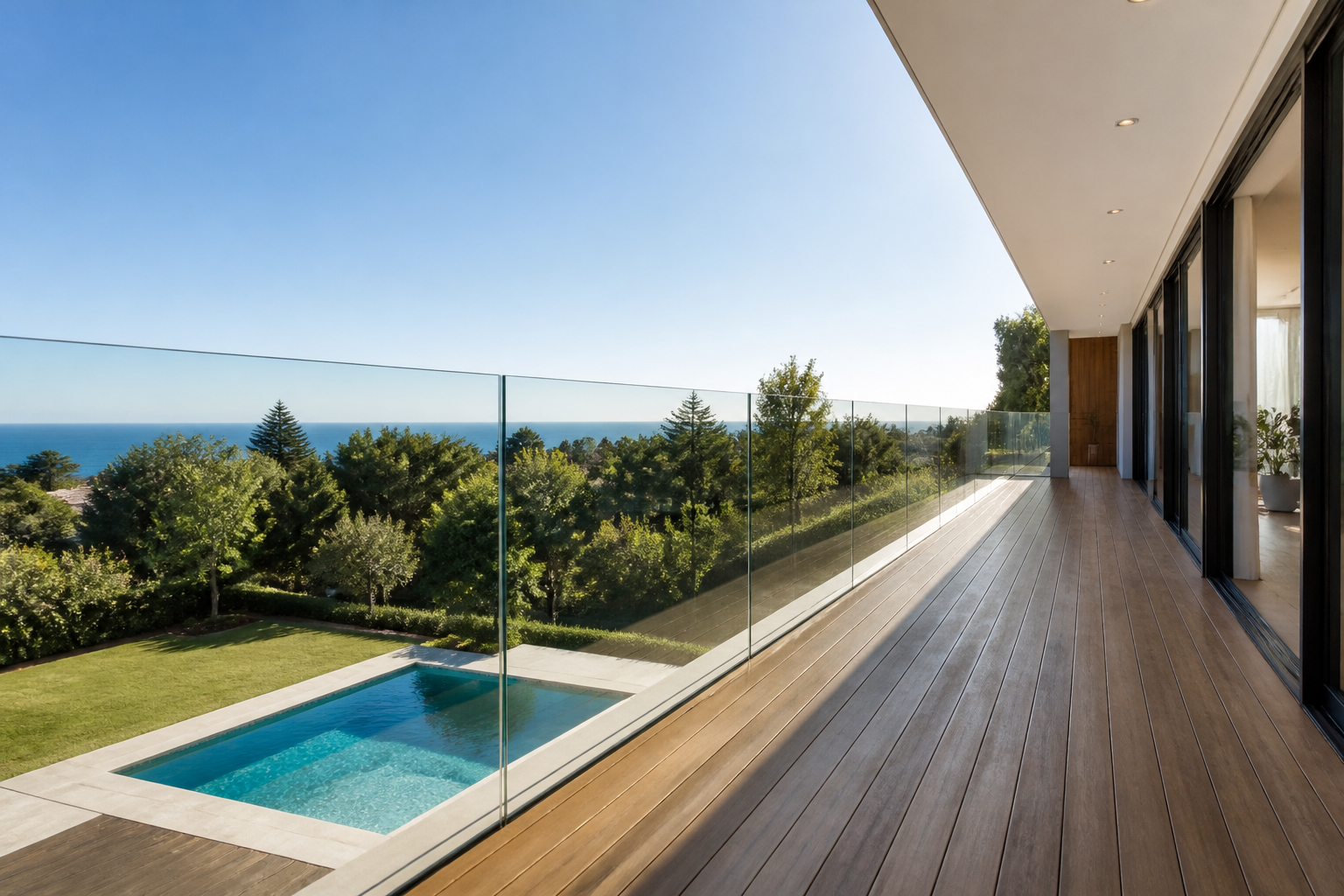 VLX 120 Glass Railing System in Dallas, TX | Meridian Windows and Doors Dallas - detail 4