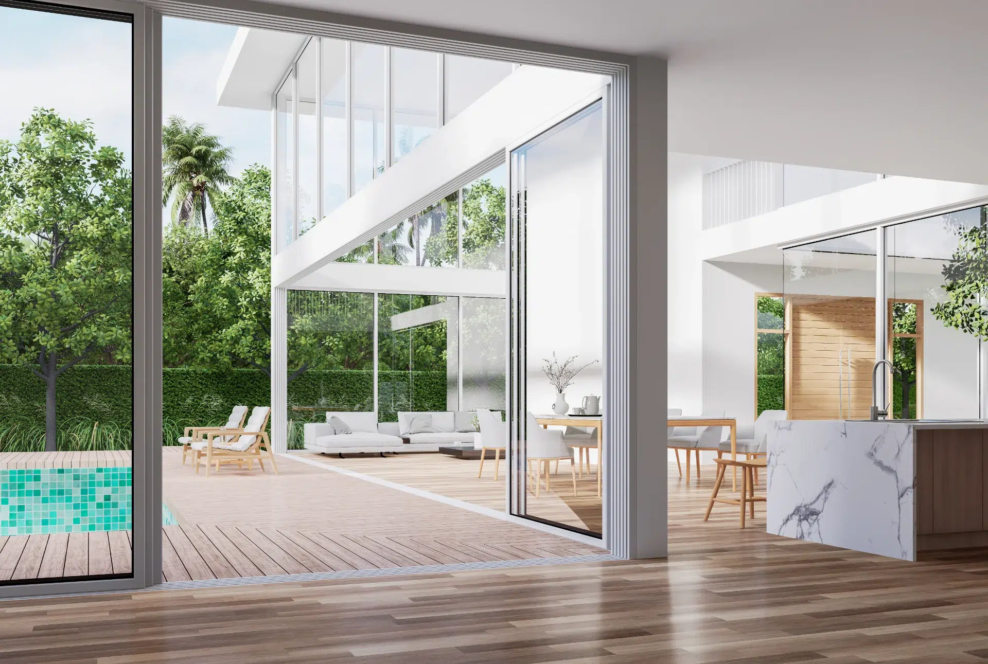 VLX 138 Panoramic Sliding Door in Dallas, TX | Meridian Windows and Doors Dallas - detail 1