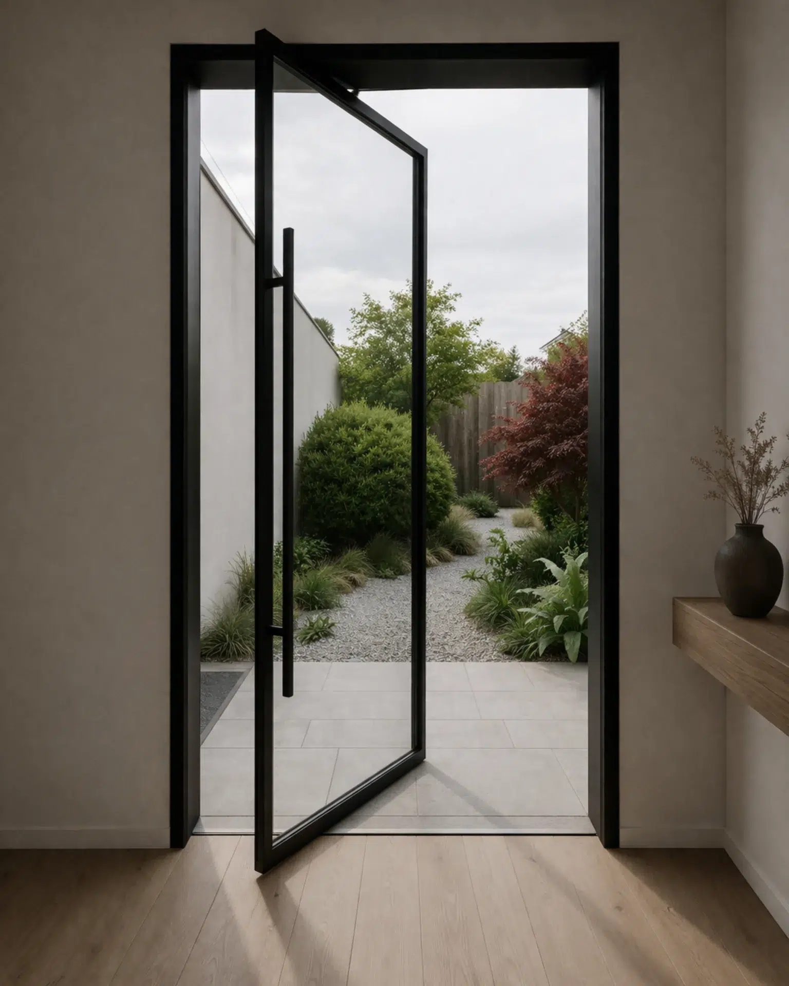 VLX 100 Pivot Door in Dallas, TX | Meridian Windows and Doors Dallas - detail 1