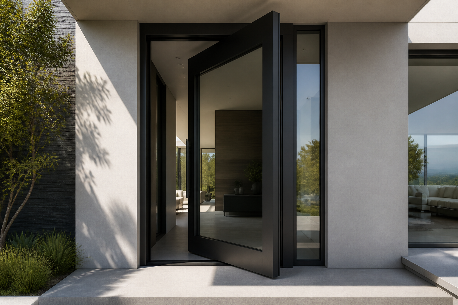 VLX 100 Pivot Door in Dallas, TX | Meridian Windows and Doors Dallas - detail 2
